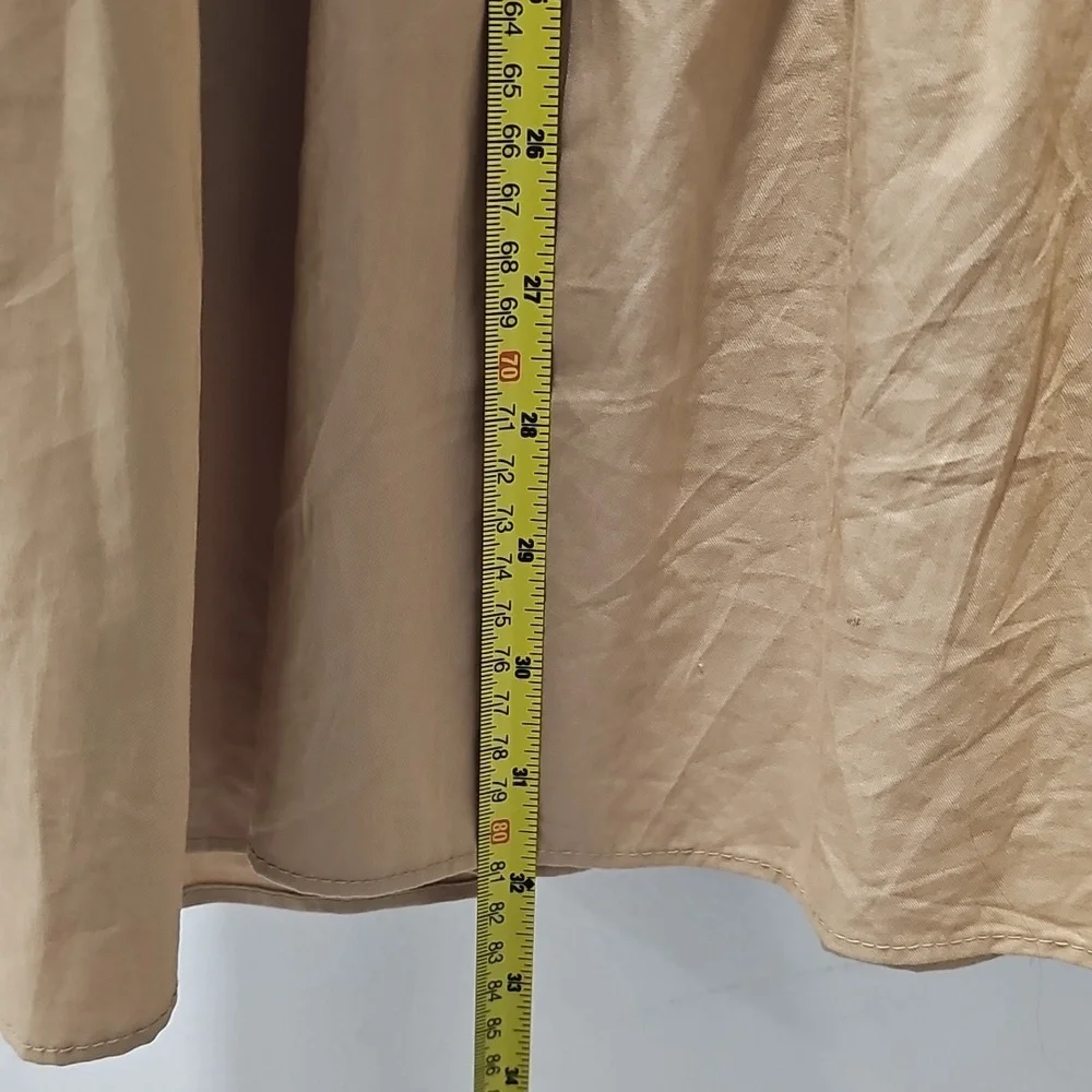 Zara Puff Button-Down Mini Dress Size‎ M - Picture 8 of 10